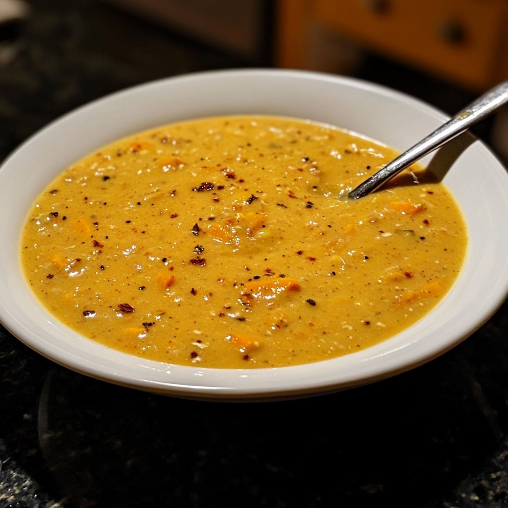 Kürbissuppe ohne Sahne