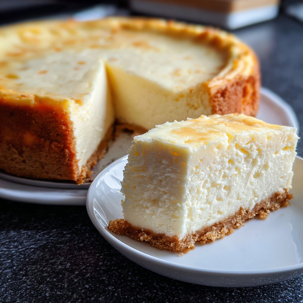 Käsekuchen klassisch gebacken