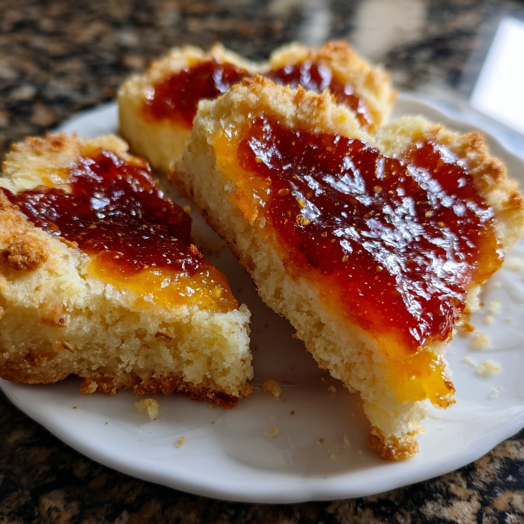 Mürbeteig-Herzen mit Marmelade