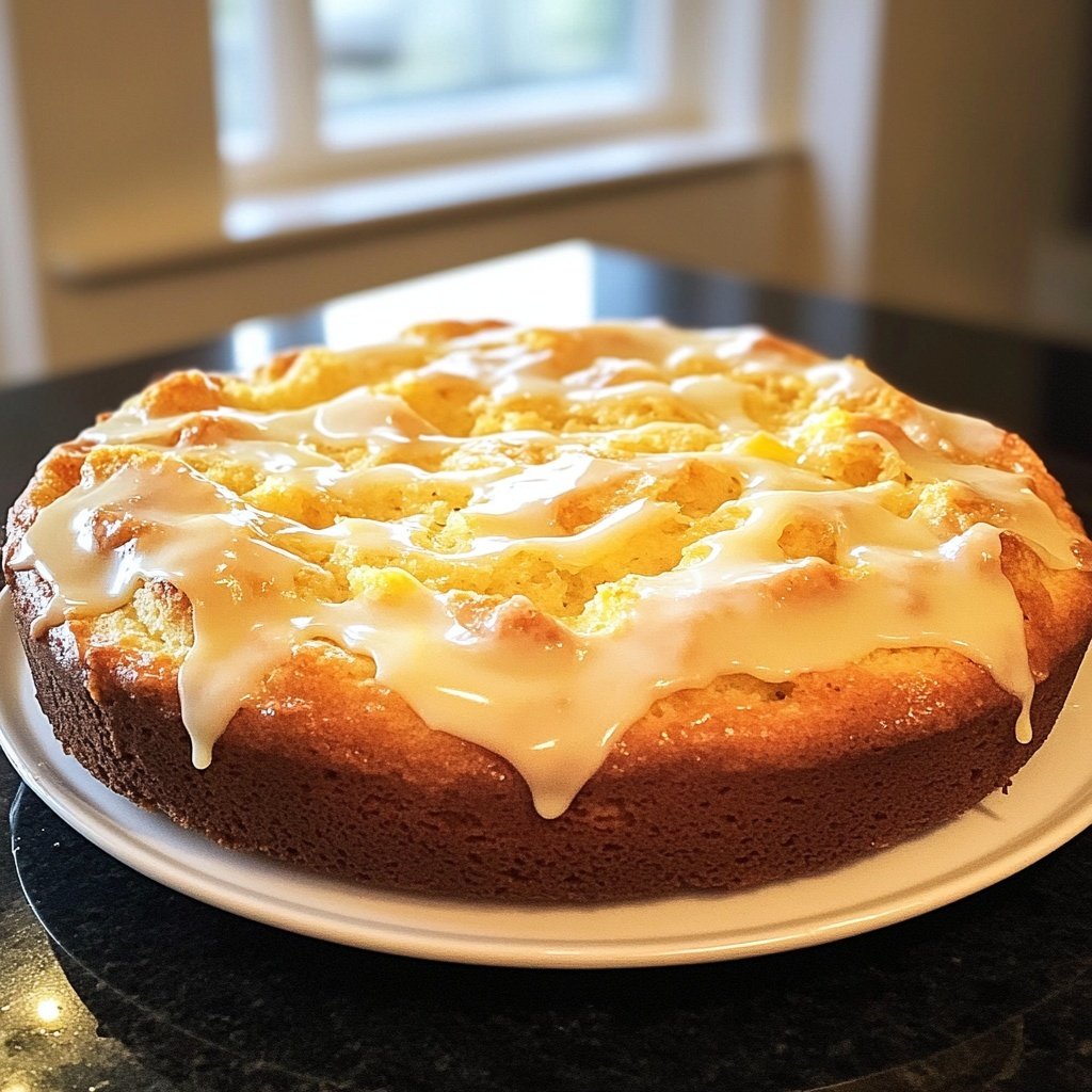 Zitronenkuchen mit Joghurt