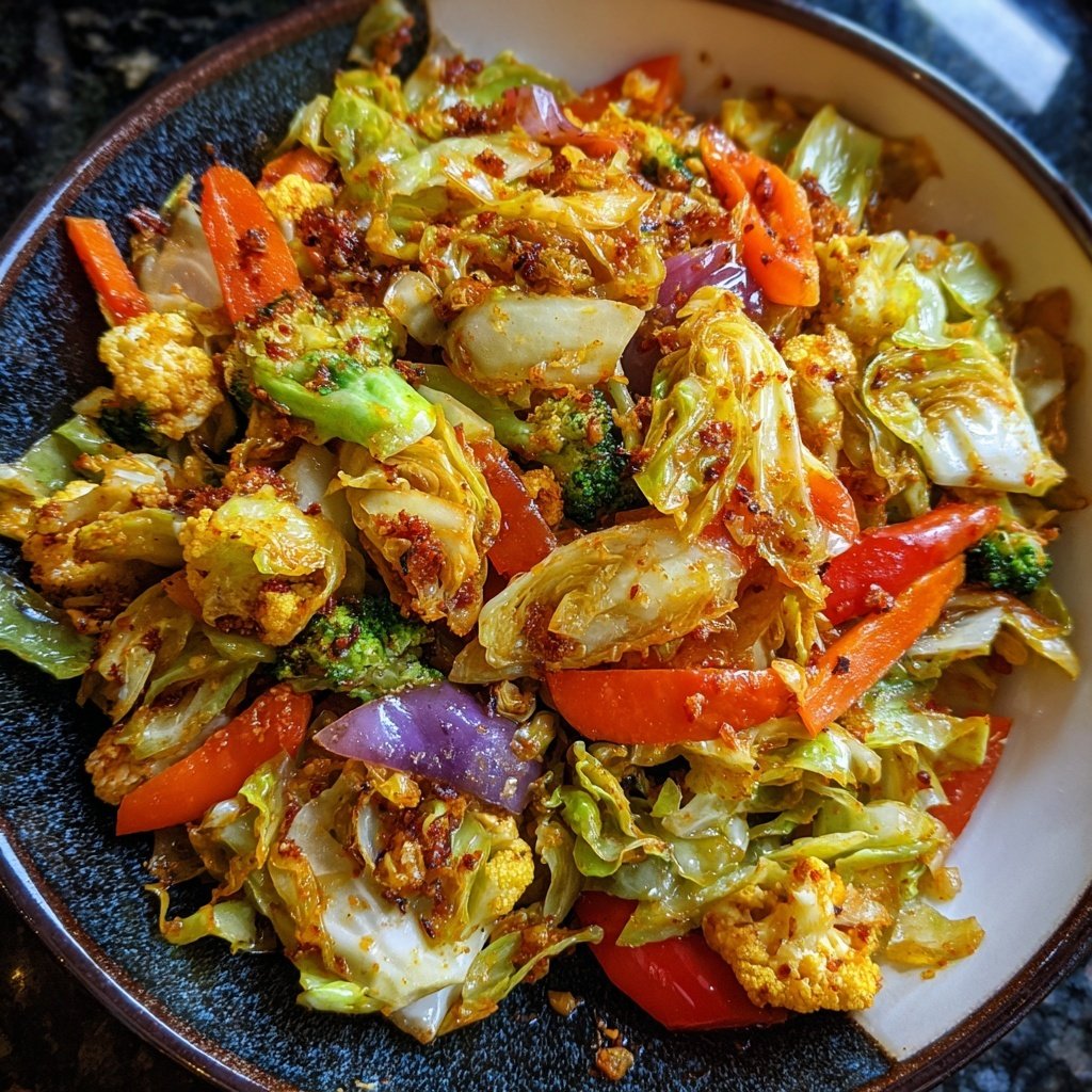 Asiatische Krautpfanne